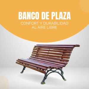 Banco de plaza